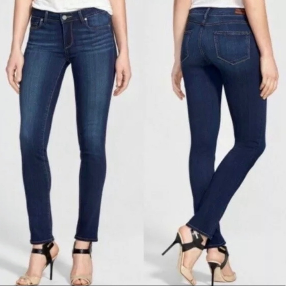 PAIGE SKYLINE ANKLE PEG SKINNY JEANS SIZE 28
